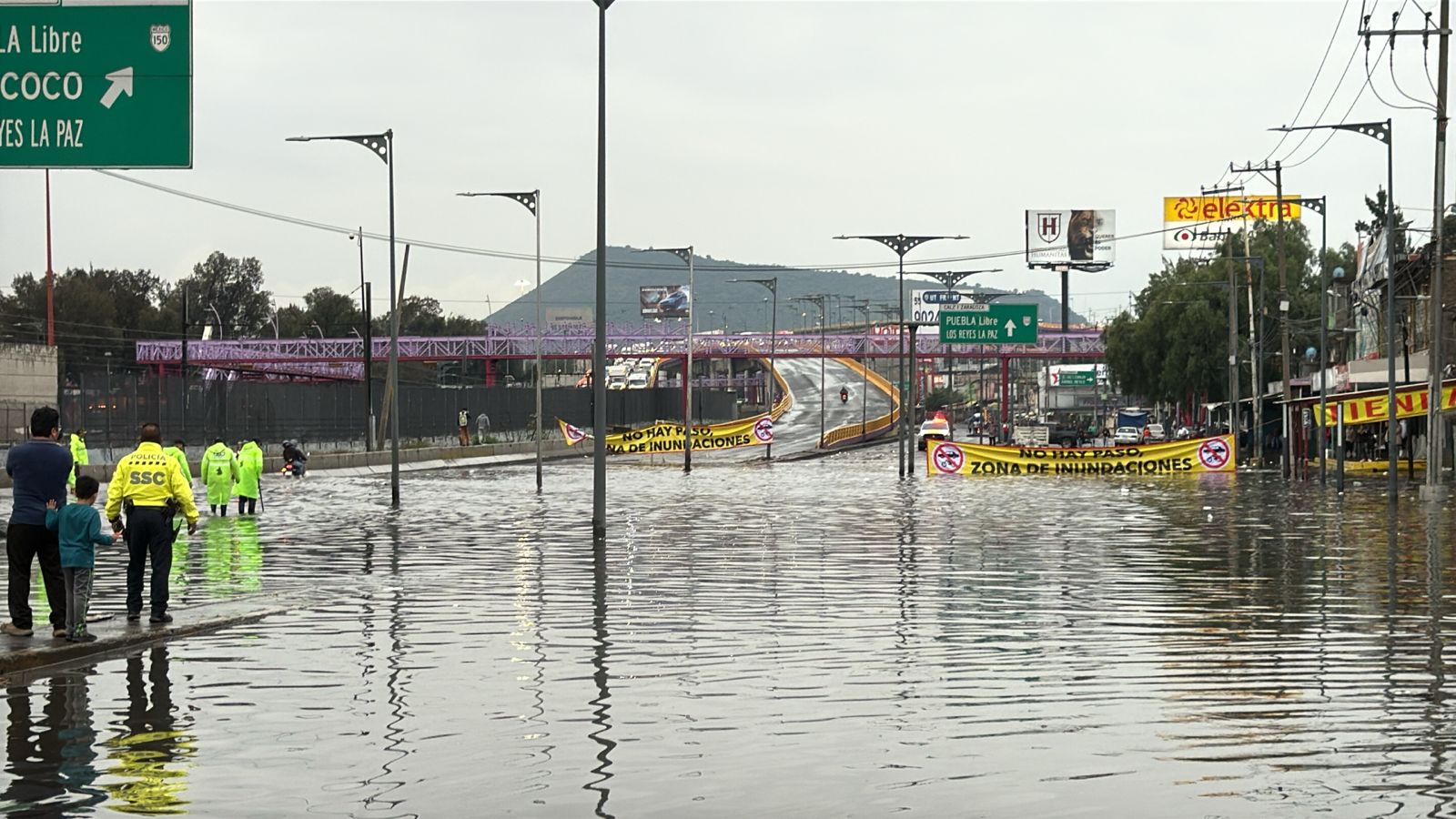 Inundaciones por lluvias. Foto: N+